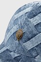 Kurt Geiger London șapcă de baseball din denim 2094388609 albastru SS24