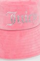 Juicy Couture cappello di velluto JCAWH223710.650 rosa SS24