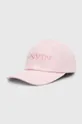 ροζ Βαμβακερό καπέλο του μπέιζμπολ Lanvin Γυναικεία