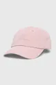 różowy New Balance czapka z daszkiem LAH21100OKB Damski
