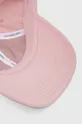 różowy New Balance czapka z daszkiem LAH21100OKB
