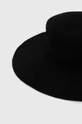 Vlnený klobúk AllSaints čierna