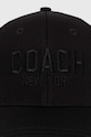 Хлопковая кепка Coach чёрный CO100321