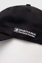 Sporty & Rich baseball cap Good Health Cap AC001S405GB black SS24