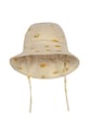 Dječji pamučni šešir Konges Sløjd KS100207 bež SS24