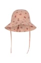 Konges Sløjd pălărie din bumbac pentru copii KS100207 roz SS24
