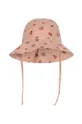 Детская хлопковая шляпа Konges Sløjd розовый