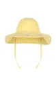 Konges Sløjd kapelusz dziecięcy żółty