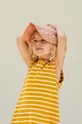 ružová Detský obojstranný klobúk Liewood Amelia Reversible Sun Hat Dievčenský