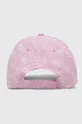 ροζ Παιδικό βαμβακερό καπέλο μπέιζμπολ Guess