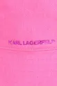 Dječji pamučni šešir Karl Lagerfeld 100% Pamuk