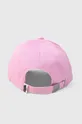 Otroška bombažna bejzbolska kapa Karl Lagerfeld roza