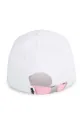 Παιδικό βαμβακερό καπέλο μπέιζμπολ Karl Lagerfeld λευκό