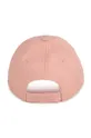 Kenzo Kids czapka z daszkiem bawełniana dziecięca różowy
