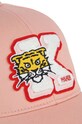 Lány Kenzo Kids gyerek pamut baseball sapka K60027. rózsaszín