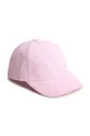 rosa Michael Kors cappello con visiera in cotone bambini Ragazze