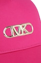 Dievča Detská bavlnená šiltovka Michael Kors R30090. fialová