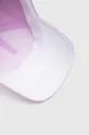 fioletowy adidas Performance czapka z daszkiem bawełniana dziecięca