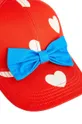 Mini Rodini czapka z daszkiem bawełniana dziecięca  Hearts : 100 % Bawełna organiczna