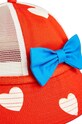 Дівчинка Дитячий капелюх Mini Rodini Hearts 2426510642 помаранчевий