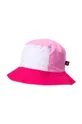 рожевий Дитячий двосторонній бавовняний капелюх Lego Для дівчаток