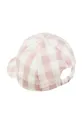 Παιδικό βαμβακερό καπέλο μπέιζμπολ Jamiks CORA ροζ