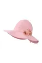 Παιδικό βαμβακερό καπέλο Jamiks KATRINE ροζ