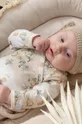 Detská bavlnená čiapka Jamiks PILVI béžová