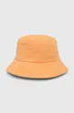πορτοκαλί Παιδικό βαμβακερό καπέλο United Colors of Benetton Για κορίτσια
