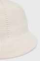 Detský klobúk United Colors of Benetton 6S1SCA021.G.Seasonal krémová SS24