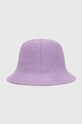 Детская шляпа United Colors of Benetton остальные фиолетовой 6S1SCA021.G.Seasonal