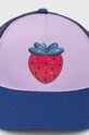 United Colors of Benetton șapcă de baseball pentru copii 6WUUGA013.P.Seasonal violet SS24