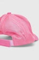 Dievča Detská baseballová čiapka United Colors of Benetton 6WUUGA013.P.Seasonal ružová