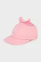 Детская хлопковая кепка Mayoral розовый