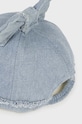 Mayoral czapka z daszkiem bawełniana dziecięca 10669.4J.Czapki.PPYH niebieski SS24