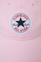 Converse șapcă din bumbac pentru copii 9A5411.G roz SS24