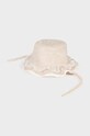 Mayoral Newborn kapelusz dziecięcy 9721.2N.Newborn.PPYH beżowy SS24