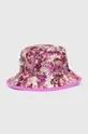 roza Dvostranski otroški klobuk The North Face CLASS V REV BUCKET Dekliški