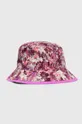 Παιδικό αναστρέψιμο καπέλο The North Face CLASS V REV BUCKET ροζ