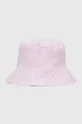Βρεφικό καπέλο Guess ροζ