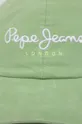 Детская хлопковая кепка Pepe Jeans ONI зелёный