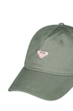 Roxy czapka z daszkiem bawełniana dziecięca DEARELIEVER G zielony ERGHA03321