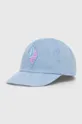 modra Otroška bombažna bejzbolska kapa zippy Dekliški
