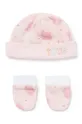рожевий Дитяча шапка і рукавички Tous Для дівчаток