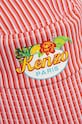 Dječji pamučni šešir Kenzo Kids K60400.50 crvena SS24