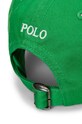 Chłopiec Polo Ralph Lauren czapka z daszkiem bawełniana dziecięca 322785653051 zielony