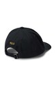 Polo Ralph Lauren czapka z daszkiem bawełniana dziecięca 322926945002 czarny SS24