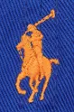 niebieski Polo Ralph Lauren czapka z daszkiem bawełniana dziecięca