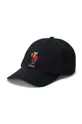 črna Otroška bombažna bejzbolska kapa Polo Ralph Lauren Otroški
