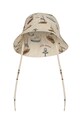 Konges Sløjd kapelusz bawełniany dziecięcy KS100054 beżowy SS24